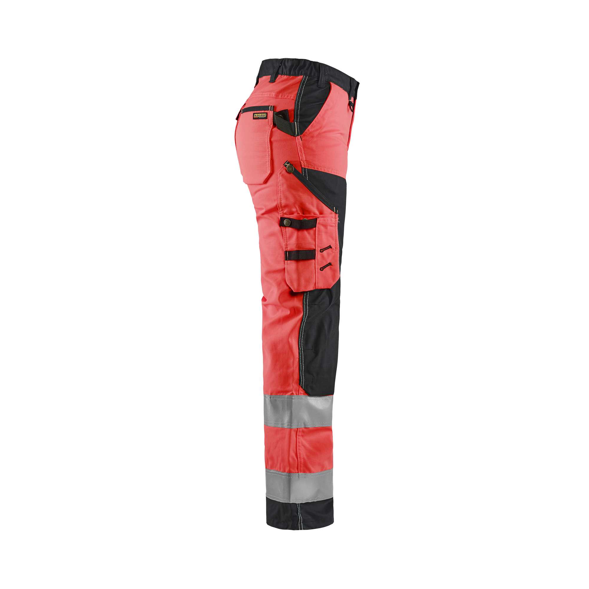 BLAKLADER 71551811 | Women's Hi Vis Trousers Hi Vis Reflective Work Trousers Women - twill fabric